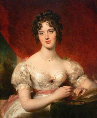 Sir Thomas Lawrence Portrait of Mary Anne Bloxam oil painting picture